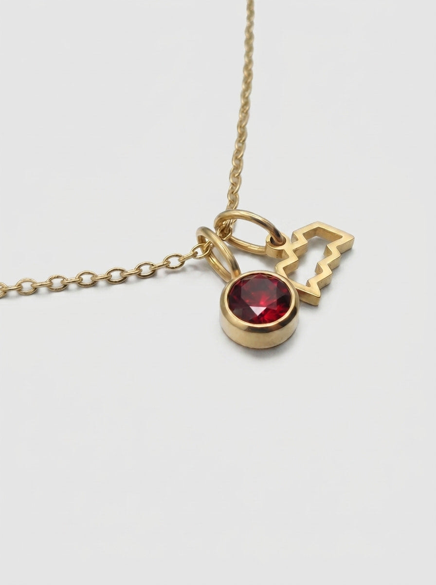 BIRTHSTONE NECKLACE