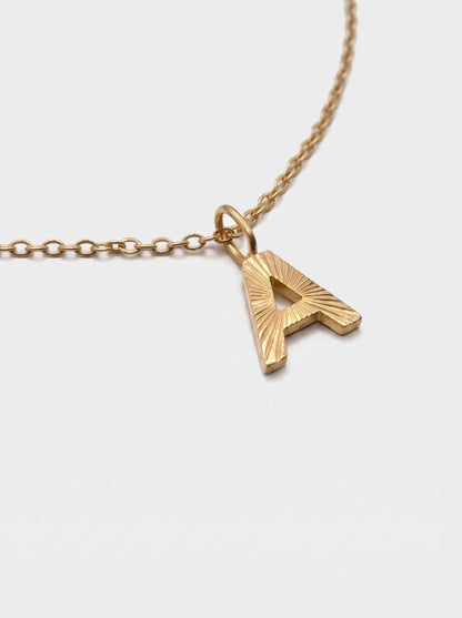 LAPARELLA LETTER NECKLACE