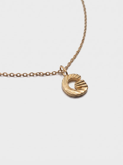 LAPARELLA LETTER NECKLACE