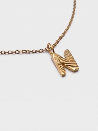 LAPARELLA LETTER NECKLACE