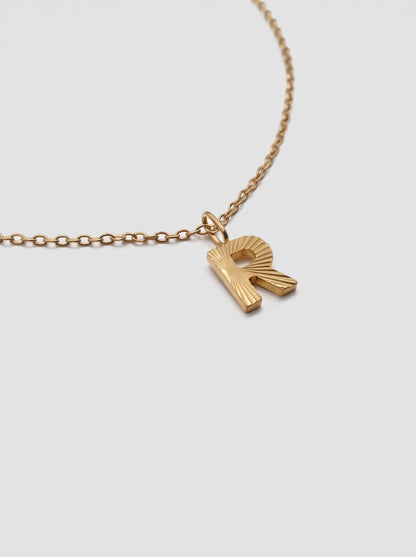 LAPARELLA LETTER NECKLACE