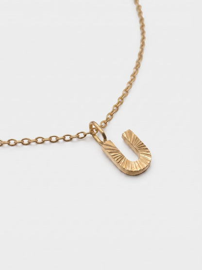 LAPARELLA LETTER NECKLACE