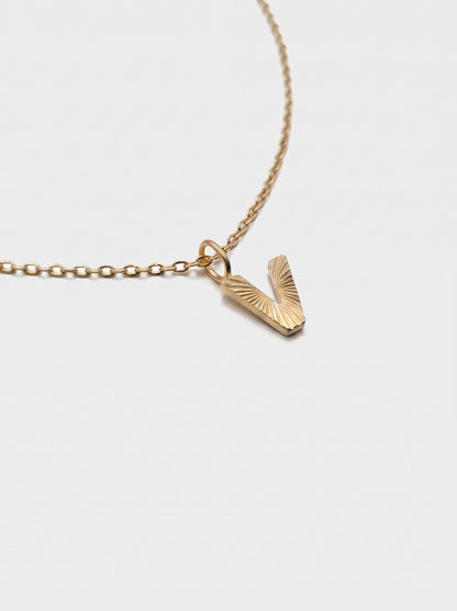 LAPARELLA LETTER NECKLACE