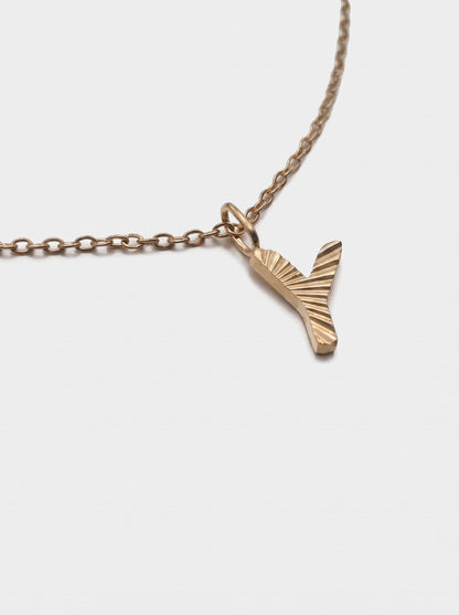 LAPARELLA LETTER NECKLACE