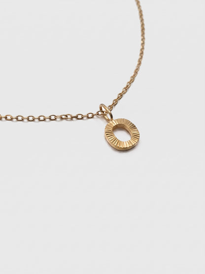 LAPARELLA LETTER NECKLACE