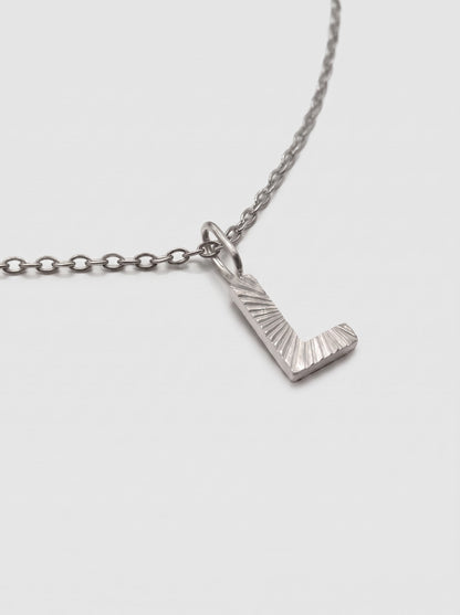 LAPARELLA LETTER NECKLACE