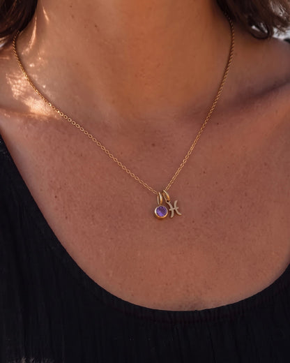 BIRTHSTONE NECKLACE